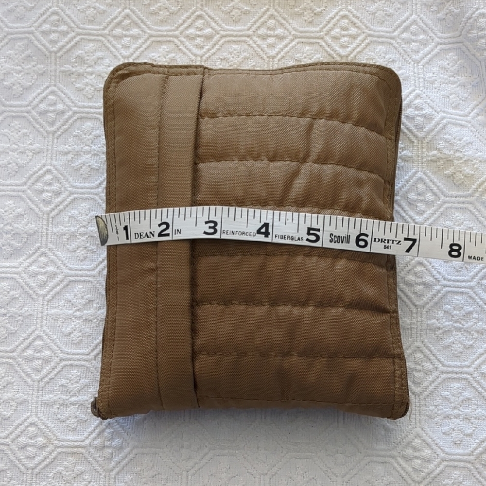 Totes Brown Travel Bag Durable Canvas Design - Picture 9 of 10